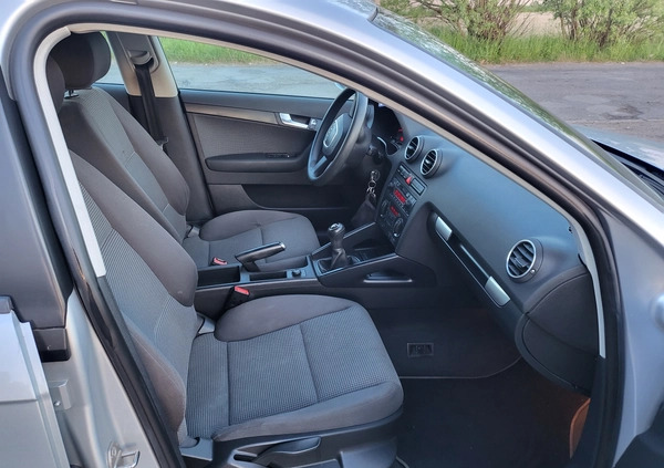 Audi A3 cena 17900 przebieg: 155000, rok produkcji 2005 z Gogolin małe 379